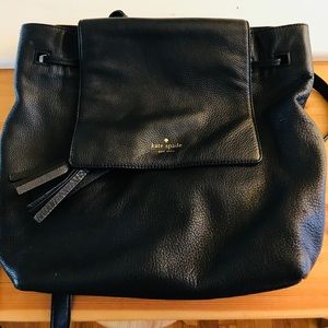 Kate Spade black backpack